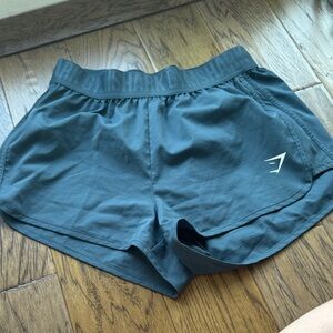 Gymstark blue athletic shorts